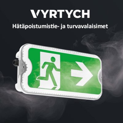 Vyrtych - Hätäpoistumistie- ja turvavalaisimet