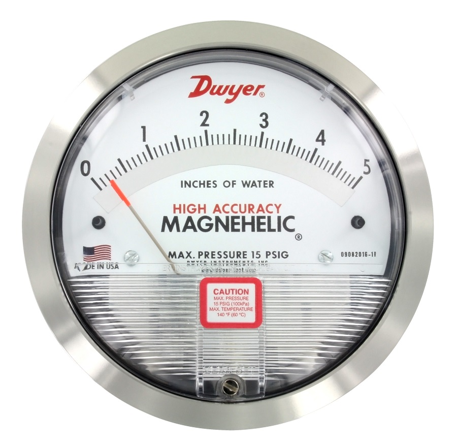 Dwyer 2000 Magnehelic®paine-eromittari - Image 2